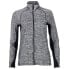 Фото #1 товара Page & Tuttle Heather Colorblock Layering Jacket Womens Grey Casual Athletic Out