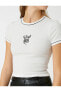 Футболка Koton Crop Tee Butterfly