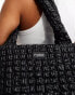 HUGO Red shopper bag in black - фото #4