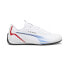 Фото #1 товара Puma Bmw Mms Neo Cat 2.0 Lace Up Mens White Sneakers Casual Shoes 30805702