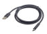 Gembird Kabel / Adapter - 1.8 m - USB A - USB C - USB 2.0 - Male/Male - Black