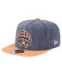 Фото #3 товара Men's Navy/Orange Houston Astros 1986 MLB All-Star Game Pigment Dye Golfer Snapback Hat