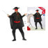 Costume for Adults Masked Knight Black Superhero (4 Pieces) (4 pcs)