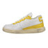 Фото #3 товара Diadora Mi Basket Row Cut Lace Up Mens White, Yellow Sneakers Casual Shoes 1762