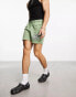 Фото #3 товара Coney Island Picnic co-ord jersey shorts in green with lost mind print