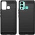 Фото #8 товара Hurtel Carbon Case etui do Infinix Hot 12 Play NFC / Hot 12 Play elastyczny silikonowy karbonowy pokrowiec czarne