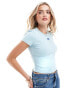 Фото #1 товара HUGO Blue baby tee in blue