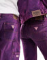 Guess Originals unisex vintage carpenter jeans in pink ACID FUCHSIA, W24 - фото #8