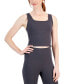 ფოტო #1 პროდუქტის Women's Cropped Tank Top, Created for Macy's