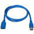 USB Extension Cable Aisens A105-0045 Blue 1 m (1 Unit)