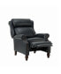 Pierce Genuine Leather Recliner with Nailhead Trims