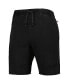 Men's Black Chicago Bulls French Terry Tonal Fleece Shorts