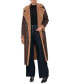 ფოტო #6 პროდუქტის Women's Faux-Shearling Longline Coat