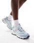 Фото #1 товара Skechers D'Lites Bold Views trainers in light blue suede