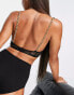 Фото #2 товара ASOS DESIGN underwire lace chain back corset in black