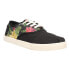 TOMS Cordones Cupsole Floral Lace Up Womens Black Sneakers Casual Shoes 1001534