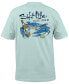 Фото #1 товара Men's Blue Brew Crab Logo Graphic Pocket T-Shirt