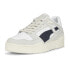 Фото #2 товара Puma Slipstream Lux Lace Up Mens White Sneakers Casual Shoes 38755002