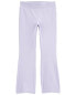 Фото #2 товара Kid Flared-Leg Fleece Pants - Purple 14