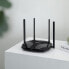 Фото #5 товара Mercusys AX3000 Dual-Band Wi-Fi 6 Router - Wi-Fi 6 (802.11ax) - Dual-band (2.4 GHz / 5 GHz) - Ethernet LAN - Black - Tabletop router