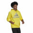Фото #8 товара Толстовка с капюшоном мужская Adidas Game and Go Big Logo Жёлтый