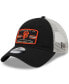 Men's Black San Francisco Giants Property Trucker 9TWENTY Snapback Hat Черный - фото #3