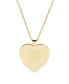 ფოტო #18 პროდუქტის Isabel Initial Heart Gold-Plated Pendant Necklace