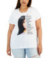Фото #1 товара Trendy Plus Size Asian American Pacific Islander Barbie Graphic T-Shirt