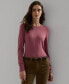 ფოტო #1 პროდუქტის Women's Slim-Fit Crewneck Sweater