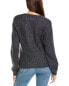 Фото #2 товара Bella Dahl V-Neck Relaxed Mohair-Blend Sweater Women's