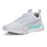 Фото #2 товара Puma Zora Lace Up Womens White Sneakers Casual Shoes 38627410