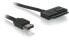 Фото #2 товара Delock Cable Power Over eSATA > SATA 22pin - 0.5 m - eSATAp - Black