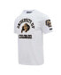 ფოტო #2 პროდუქტის Men's White Distressed Colorado Buffaloes Classic Stacked Logo T-shirt