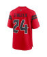 Фото #2 товара Men's Derek Stingley Jr. Red Houston Texans Alternate Game Jersey