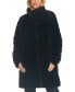 Фото #1 товара Women's Petite Faux-Fur Coat
