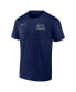 Фото #3 товара Branded Men's Navy Dallas Cowboys Split Zone T-Shirt