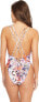 Фото #2 товара Luli Fama Womens 171894 Cienfuegos Deep V Reversible One-Piece Size XS