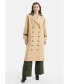 Фото #4 товара Women's Lapel Collar Trench Coat