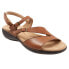 Фото #2 товара Trotters Riva T2016-215 Womens Brown Narrow Leather Strap Sandals Shoes 7