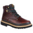 Georgia Boots Giant 6 Inch Lace Up Work Mens Brown Work Safety Shoes G6274 13, W, Широкая - фото #2