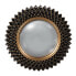 Фото #1 товара Настенное зеркало Чёрный Позолоченный Смола полистоун 32 x 2,3 x 32 cm