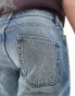 New Look slim jeans in vintage washed blue Голубой, W36 L34 - фото #5