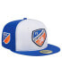 Men's White, Blue FC Cincinnati 2024 Kick Off Collection 59FIFTY Fitted Hat