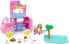 Фото #8 товара Barbie Chelsea Serie, Chelsea Auto und Camper Set mit 10+ Barbie Camping Accessoires, 1x Chelsea Puppe, Teal Auto und Pink Mini Camper, Geschenke für Kinder ab 3 Jahren,FXG90