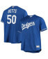 Фото #3 товара Men's Mookie Betts Los Angeles Dodgers Big and Tall Replica Player Jersey