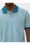 Фото #65 товара Футболка Koton Geometric Print Slim Fit Buttoned