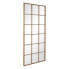 Wall mirror Golden Crystal Iron Window 90 x 3 x 180 cm