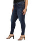 Фото #3 товара Plus Size Infinite Fit ONE SIZE FITS THREE Mid Rise Skinny Leg Jeans
