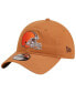 Фото #1 товара Men's Brown Cleveland Browns Core Classic 2.0 9TWENTY Adjustable Hat