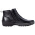 Фото #1 товара Propet Brock Zippered Mens Size 11.5 E Casual Boots MBA025LBLK